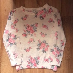 Forever 21 Floral Sweater